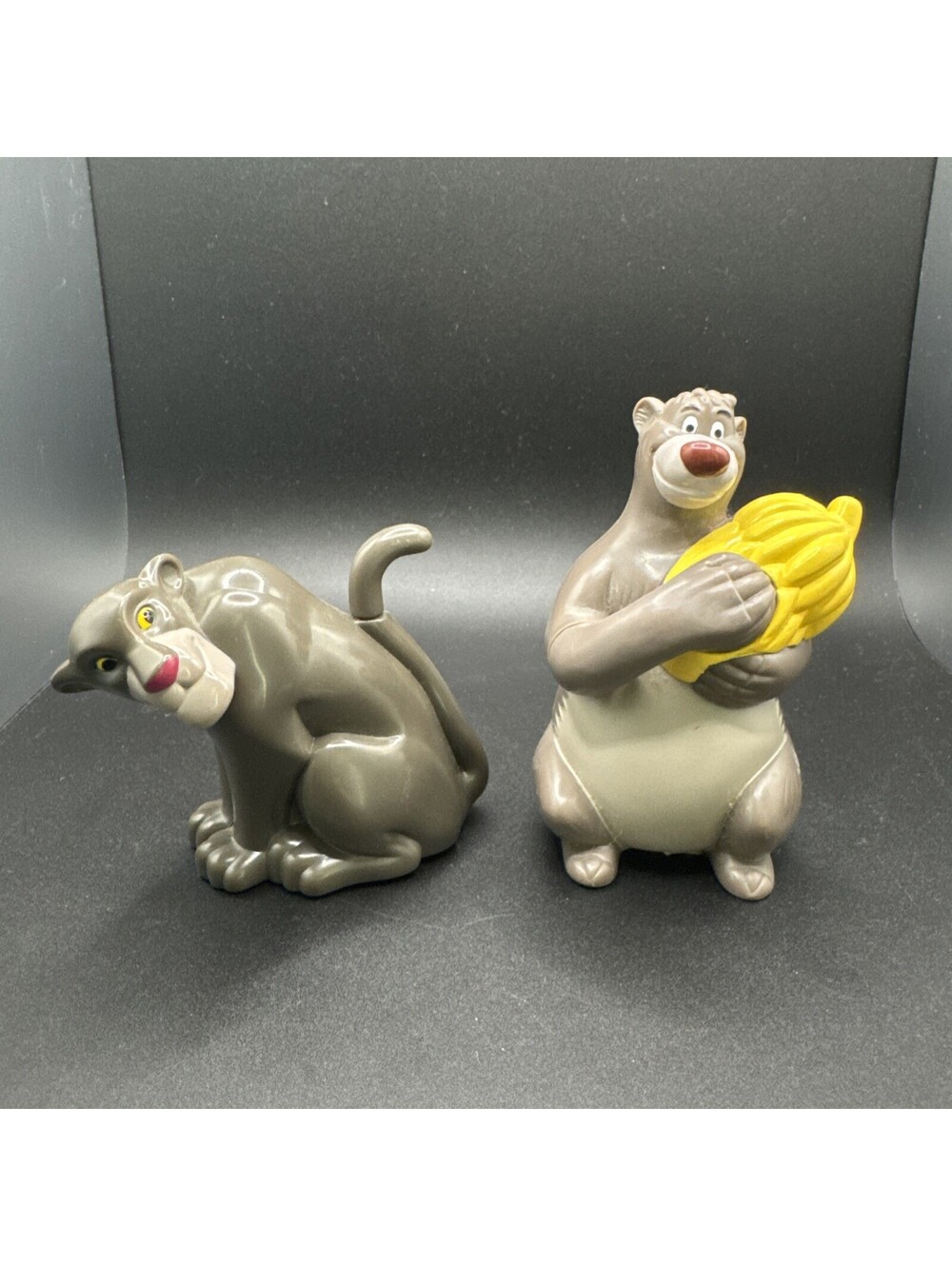 Set of Two The Jungle Book McDonald Toys - Bagherra & Baloo